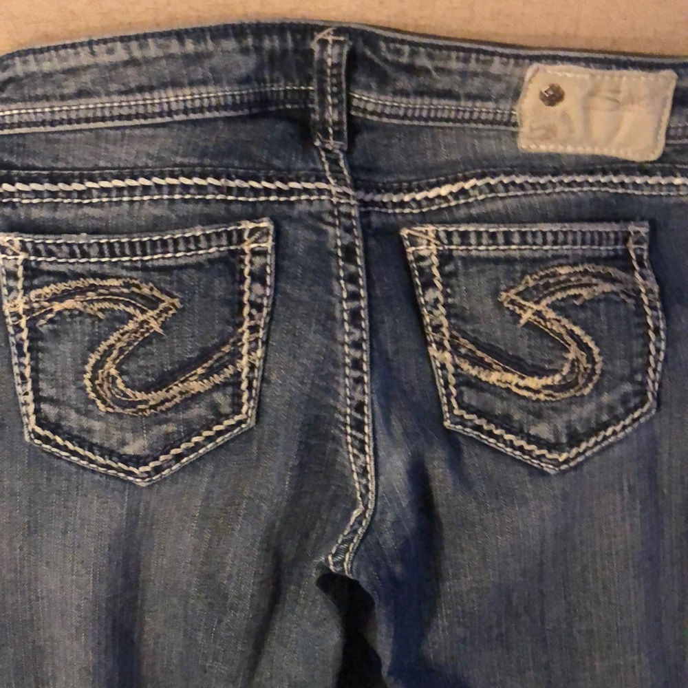 Silver jeans